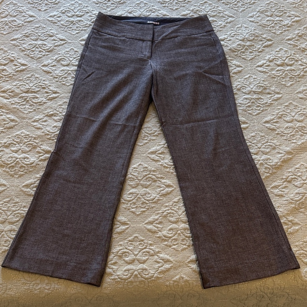 Express Charcoal Editor Trousers flare 6S